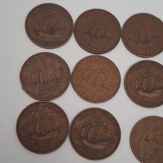 Old English Coin Lot