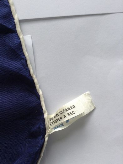 Vintage Ted Lapidus Paris scarf. 100% silk