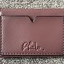 PHILO Micro Clutch Card Holder - Dark Rose! Image 4