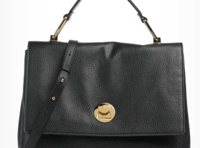 Coccinelle Liya Handbag grained leather black