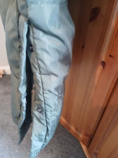 Women's long puffer coat new with tags size 10
