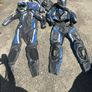 Motor bike suites and helmets Image 4