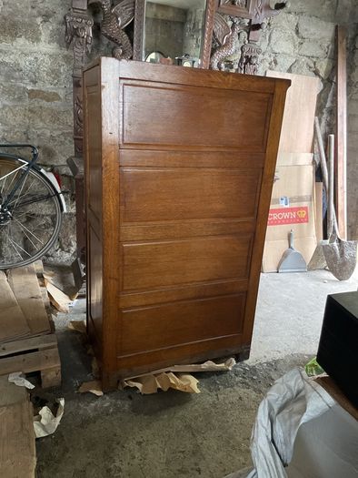 Antique filing cabinet - Oak
