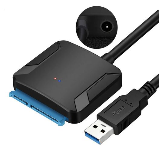 USB 3.0 To Sata 3 Adapter Sata To USB Hard Drive Converter Cable 2.5 3.5 Inch External HDD SSD Connector Up To 6 Gbps Speed