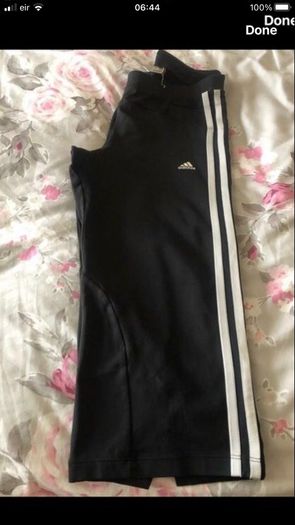 Ladies adidas 3/4 length leggings size 10