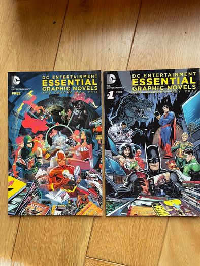 DC Entertainment Essential Graphic Novels and Chronology 2013 & 2015