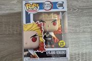 Funko Pop Demon Slayer Kyojuro Rengoku Glow In The Dark #1308