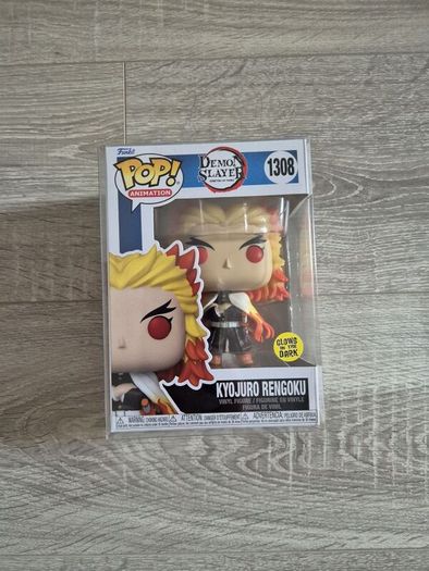Funko Pop Demon Slayer Kyojuro Rengoku Glow In The Dark #1308