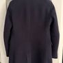 REISS Navy Mens Wool Coat. Image 2