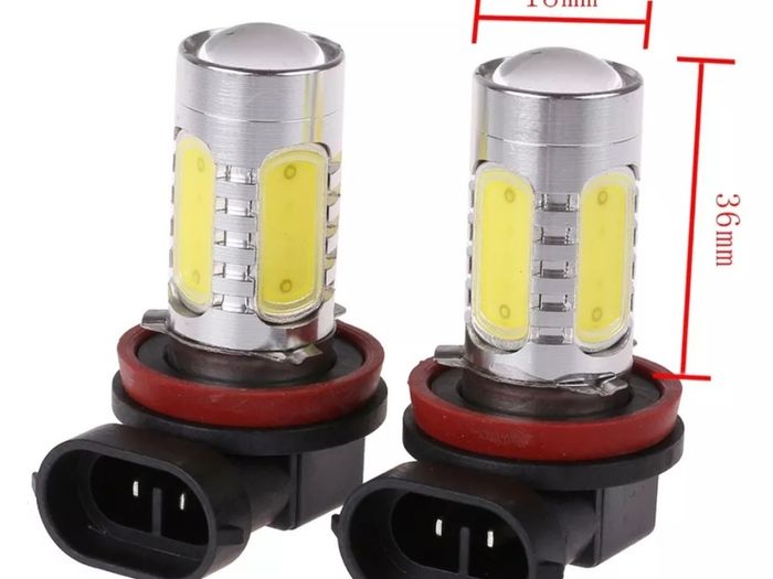 x2 H8/H11 LED Fog light bulbs