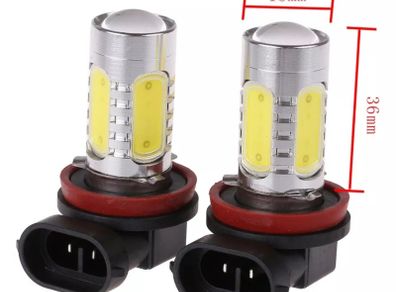 x2 H8/H11 LED Fog light bulbs