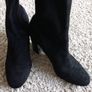 Faith knee-high suedette boots Image 10