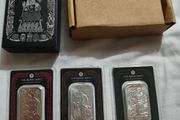 Royal Mint Germania Mint Norse Gods - 3 x 1oz Silver bar set