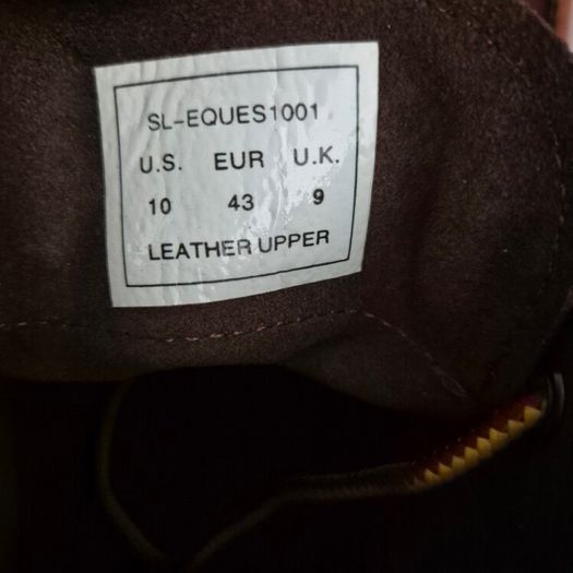 SL-Saint, Men's Leather Mox Toe Boots, UK 9/EU 43, Brand New