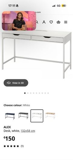 Desk White