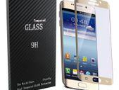 Full Curved 3D Tempered Glass For Samsung Galaxy S6 EDGE PLUS- GOLD
