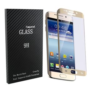 Full Curved 3D Tempered Glass For Samsung Galaxy S6 EDGE PLUS- GOLD
