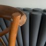 Vintage Rattan Bentwood X Cross back dining chair Farmhouse Country Image 7