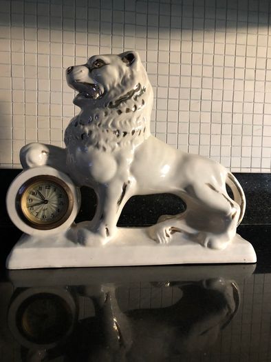Vintage German deco clock