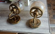vintage brass lamps