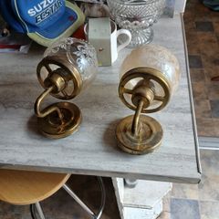 vintage brass lamps
