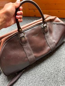 Fred Perry Contrast Barrel Bag / Holdall Brown