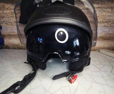 Airoh Helyos Matt Black Open Face Motorcycle Motorbike Helmet Ece22.06 Approved