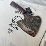 Crafted Chaos Unique  Forged Knife with the Joker's Smirk Engraved by DiCasteel Image 3