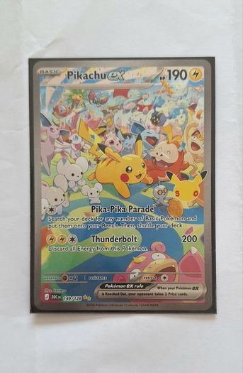Pokemon TCG 30th celebration Pikachu ex 149, Sylveon ex 153