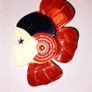 Genuine Lea Stein Corolle Brooch Image 3