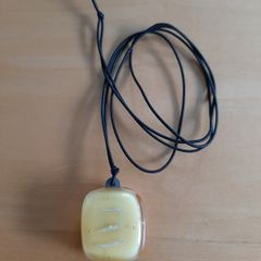 Estonian glass pendant