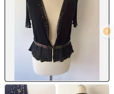 Whistles Silk Beaded Top