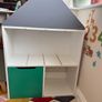 Kids House-Shaped Storage Unit with Toy Box Image 2