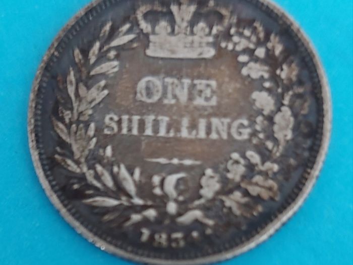 England WILLIAM IV 1834  SHILLING Very Fine condition