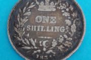 England WILLIAM IV 1834  SHILLING Very Fine condition