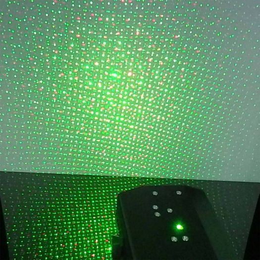 Mini Laser Projector Stage Lighting LED Lights Party DJ Disco