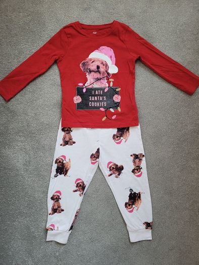 F&F Kids Christmas pyjamas, size: 2-3 yrs
