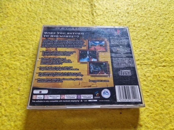 Harry Potter and the Chamber of Secrets PlayStation1 ps1 PlayStation2 ps2 games Original