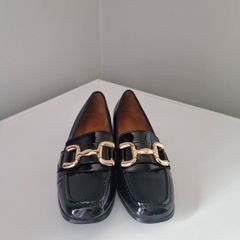 Black loafer