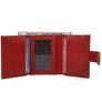 Genuine Leather Pop-Up Card Holder Wallet RFID Blocking Slim Credit Card Case Image 10