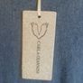 Carla Giannini Women's Angora Mix Top With Heart & Stars New With Tag Blue Image 7