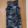 Navy Dress & Scarf.     S.14.  NEW  - No Tag. Image 2