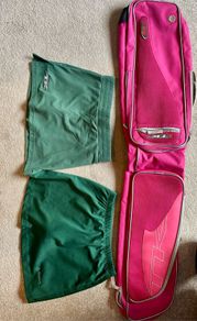 Hockey bag and skorts x2