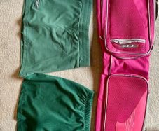 Hockey bag and skorts x2