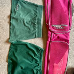Hockey bag and skorts x2