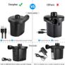 Electric Air Pump, Quick-Fill Electric Rechargeable Inflator for Inflating/Deflating Paddling Pool Airbed Air Mattress Inflated Toy Image 3