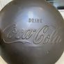 Coca Cola Brass Embossed Sign American 50's Rare Image 5