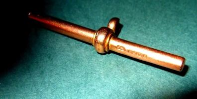 Pristine Vintage Hallmarked 9ct Gold Albert T-Bar