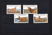 1980 Guernsey Golden Guernsey Goats Commemorative Stamps Mint Never Hinged (MNH)