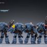 Warhammer 40k Joytoy 1/18 scale Marine Space Wolves Battle Hunter Pack Action figures Image 2